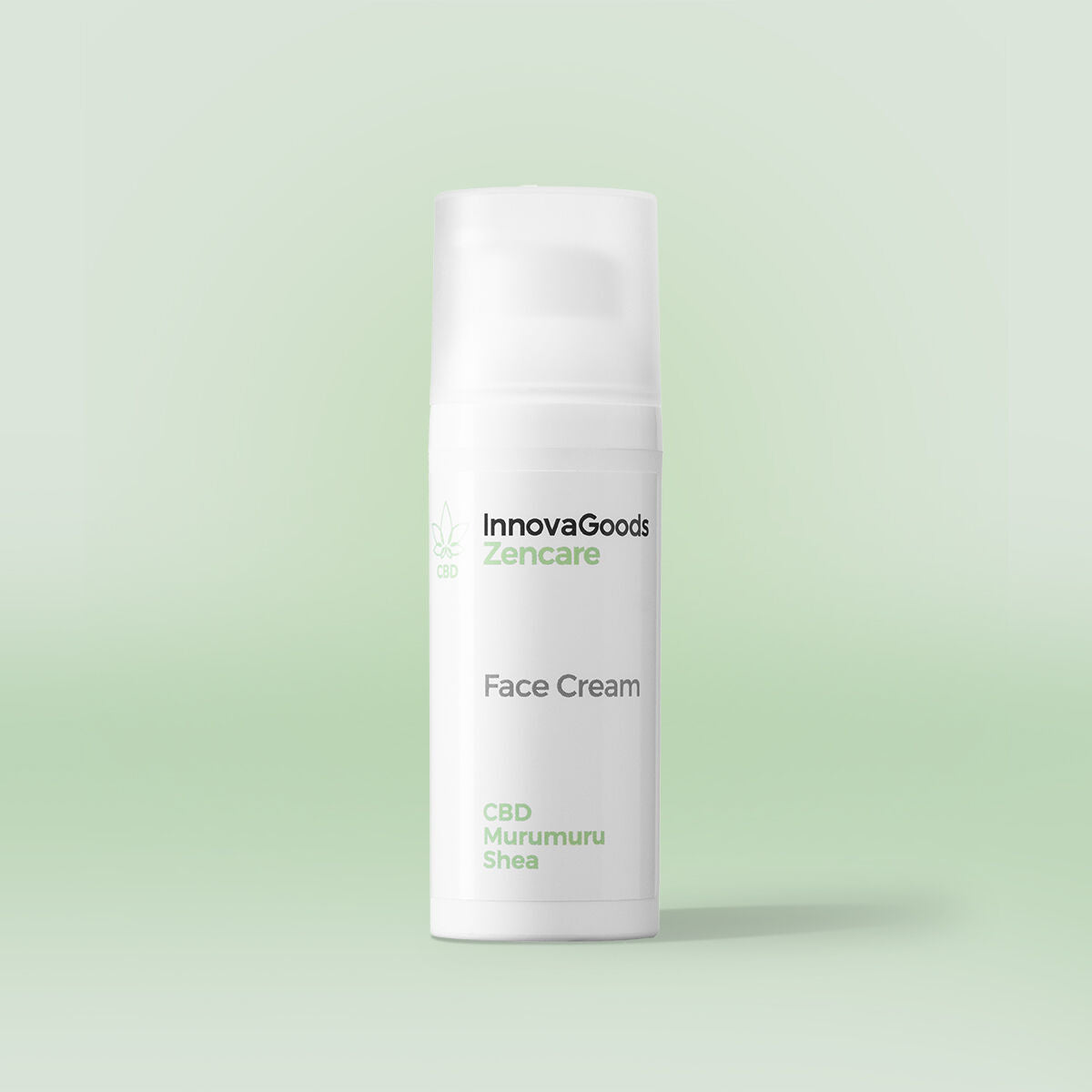 Crema Facial Hidratante CBD Zencare InnovaGoods 50 ml